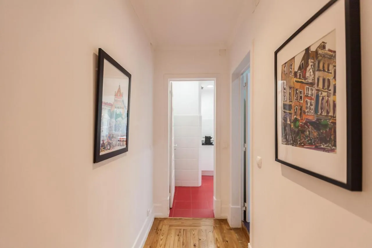 Apartment Ferienwohnung Flh Alameda Modern Art With Parking Lisboa
